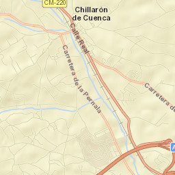 Chillarón de Cuenca Street Map