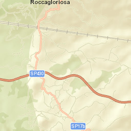 Roccagloriosa Street Map