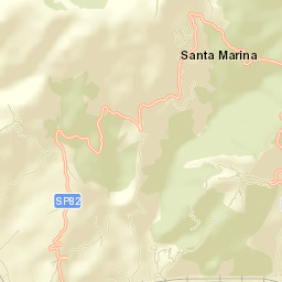 Santa Marina Street Map