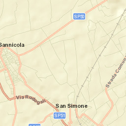 Sannicola Street Map