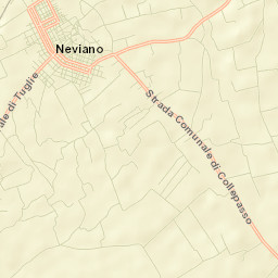 Neviano Street Map