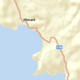 Himarë Street Map