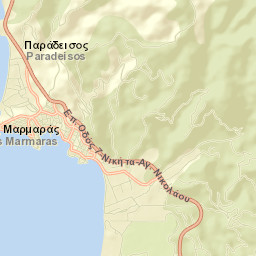 Néos Marmarás Street Map