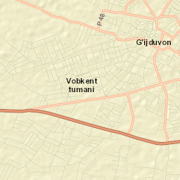 Ghijduwon Street Map