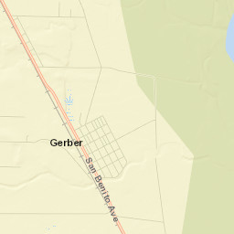 Gerber Street Map