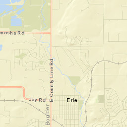 Erie Street Map