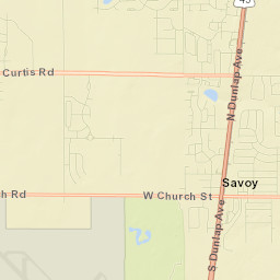 Savoy Street Map