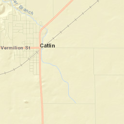 Catlin Street Map