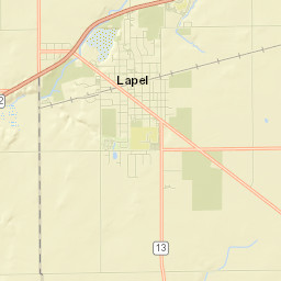 Lapel Street Map