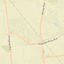 4919 Nadine Park Drive, Hilliard, OH 43026 Street Map