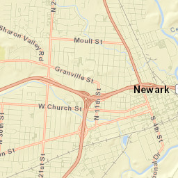 574 North 12th Street, Newark, OH 43055 Street Map