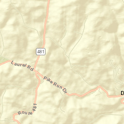 Centerville Street Map