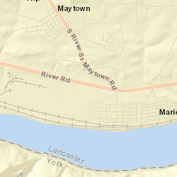 Maytown Street Map