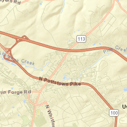 Lionville Street Map