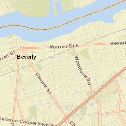 Edgewater Park Street Map