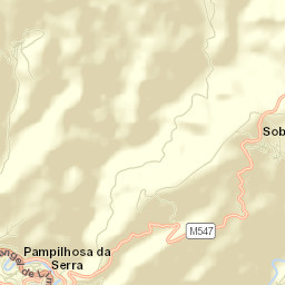 Pampilhosa da Serra Street Map