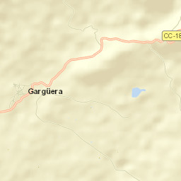 Gargüera Street Map
