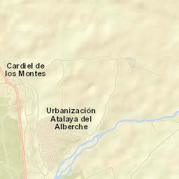 Cardiel de los Montes Street Map