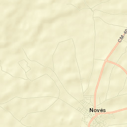 Novés Street Map