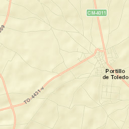 Portillo de Toledo Street Map