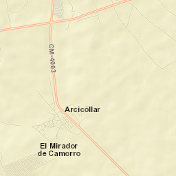Arcicóllar Street Map