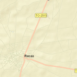 Recas Street Map