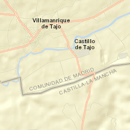 Villamanrique de Tajo Street Map