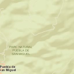 Puebla de San Miguel Street Map