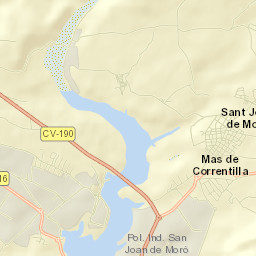 San Juan de Moró Street Map