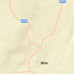 Milis Street Map