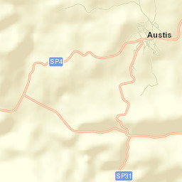 Austis Street Map