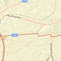 Alezio Street Map
