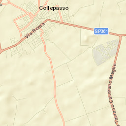 Collepasso Street Map