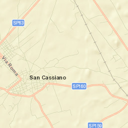 San Cassiano Street Map