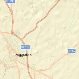 Poggiardo Street Map