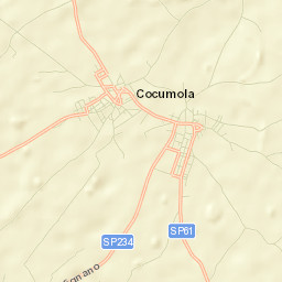 Cerfignano Street Map