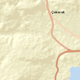 Çekerek Street Map