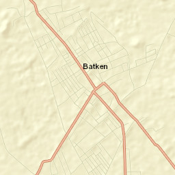 Batken Street Map