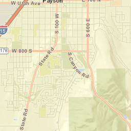 Payson Street Map