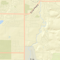 E County Line Rd Erie CO 80516 Street Map