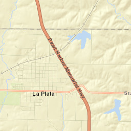 La Plata Street Map