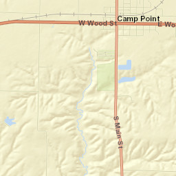 Camp Point Street Map