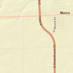 Maroa Street Map