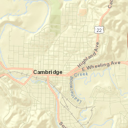 Cambridge Street Map