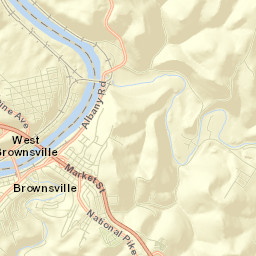 Brownsville Street Map