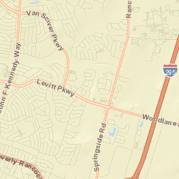 Willingboro Street Map