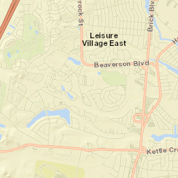 Leisure Village East Street Map
