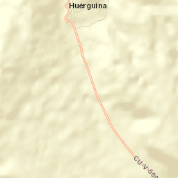 Huérguina Street Map