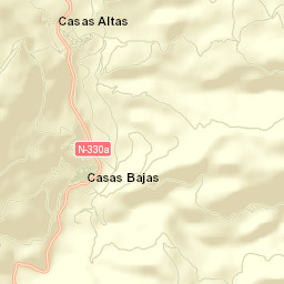 Casas Altas Street Map