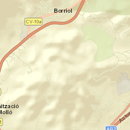 Borriol Street Map
